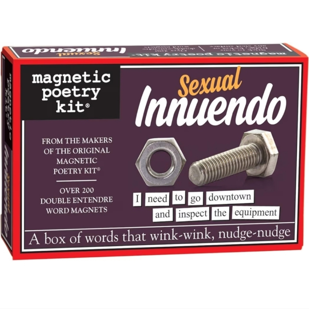 Magnetic Poetry - Sexual Innuendo Kit